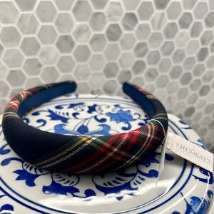 NWT J.Crew Crewcuts Kids Headband in Tartan